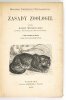 WRZEŚNIOWSKI August - Zasady zoologii. Z 499 rysunkami w tekście